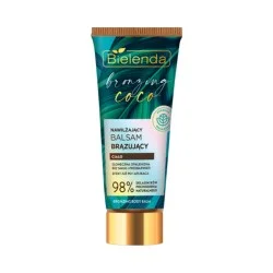 BIELENDA BRONZING COCO Nawilżający balsam brązujący do ciała 200ml BIELENDA BRONZING COCO Nawilżający balsam brązujący do ciała 200ml