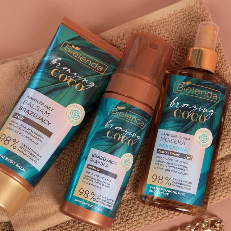 BIELENDA BRONZING COCO Samoopalająca mgiełka ciało + twarz 2w1 150ml BIELENDA BRONZING COCO Samoopalająca mgiełka ciało + twarz 2w1 150ml