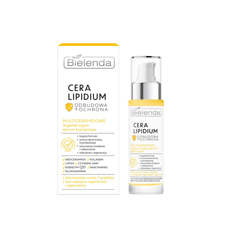 BIELENDA CERA LIPIDIUM MULTICERAMIDOWE REGENERUJĄCE SERUM BARIEROWE 30 ml BIELENDA CERA LIPIDIUM MULTICERAMIDOWE REGENERUJĄCE SERUM BARIEROWE 30 ml