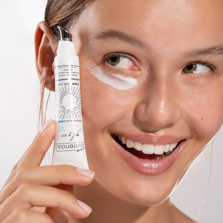 BIELENDA GLAZE & GLOW Krem pod oczy rozświetlająco-rozjaśniajacy glazed skin effect 15ml BIELENDA GLAZE & GLOW Krem pod oczy rozświetlająco-rozjaśniajacy glazed skin effect 15ml