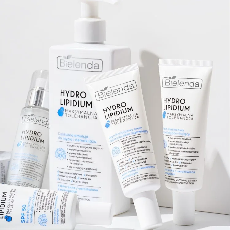 BIELENDA HYDRO LIPIDIUM Wysokolipidowy krem barierowy silnie 50ml BIELENDA HYDRO LIPIDIUM Wysokolipidowy krem barierowy silnie 50ml