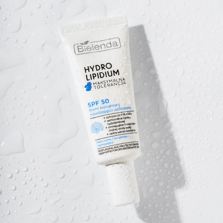 BIELENDA HYDRO LIPIDIUM krem barierowy nawilżająco - ochronny SPF50 30ml BIELENDA HYDRO LIPIDIUM krem barierowy nawilżająco - ochronny SPF50 30ml