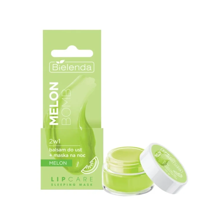 BIELENDA LIP CARE SLEEPING MASK BALSAM DO UST+ MASKA NA NOC MELON BOMB 2W1 10G BIELENDA LIP CARE SLEEPING MASK BALSAM DO UST+ MASKA NA NOC MELON BOMB 2W1 10G