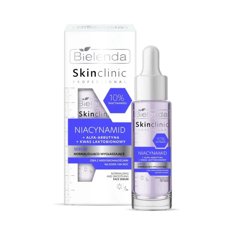 BIELENDA SKIN CLINIC PROFESSIONAL NIACYNAMID serum normalizująco- wygładzające 30ml BIELENDA SKIN CLINIC PROFESSIONAL NIACYNAMID serum normalizująco- wygładzające 30ml