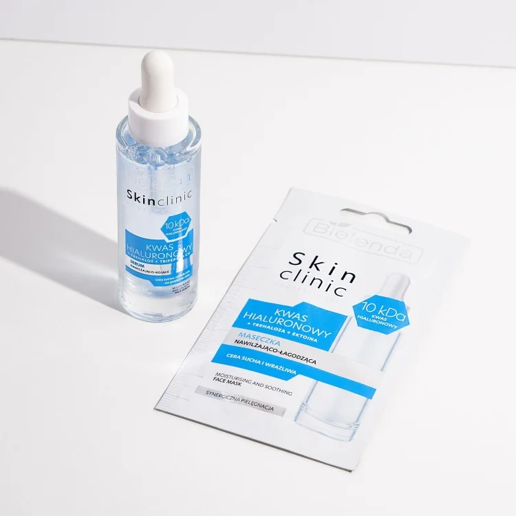 BIELENDA SKIN CLINIC PROFESSIONAL KWAS HIALURONOWY NAWILŻAJĄCO- ŁAGODZĄCA MASECZKA DO TWARZY 8g BIELENDA SKIN CLINIC PROFESSIONAL KWAS HIALURONOWY NAWILŻAJĄCO- ŁAGODZĄCA MASECZKA DO TWARZY 8g