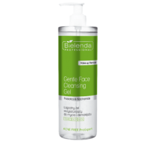 BIELENDA PROFESSIONAL ACNE FREE Łagodny żel oczyszczający do mycia i demakijażu 500ml BIELENDA PROFESSIONAL ACNE FREE Łagodny żel oczyszczający do mycia i demakijażu 500ml