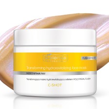 BIELENDA PROFESSIONAL C - SHOT Transformująca maska hydrorewitalizująca efekt HOLO FACIAL FLASH, Etylowana Witamina C, Kwas Ferulowy, X-EGCG 150 ml BIELENDA PROFESSIONAL C - SHOT Transformująca maska hydrorewitalizująca efekt HOLO FACIAL FLASH, Etylowana Witamina C, Kwas Ferulowy, X-EGCG 150 ml