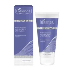 BIELENDA SUPREMELAB CLEAN COMFORT KREMOWA PASTA DO MYCIA TWARZY Z GLINKĄ BIAŁĄ 150 ML  EXP: 06.2025