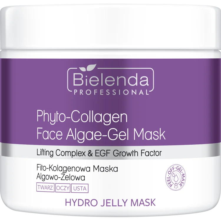 BIELENDA PROFESSIONAL HYDRO JELLY MASK FITO-KOLAGENOWA LIFTINGUJĄCA MASKA ALGOWO-ŻELOWA DO TWARZY 190G BIELENDA PROFESSIONAL HYDRO JELLY MASK FITO-KOLAGENOWA LIFTINGUJĄCA MASKA ALGOWO-ŻELOWA DO TWARZY 190G