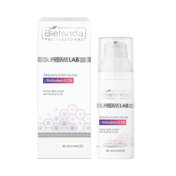 SUPREMELAB Aktywny krem na noc z Retinalem 0,1%  50ml