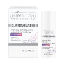 SUPREMELAB KREM POD OCZY ODŻYWCZO-PRZECIWZMARSZCZKOWY Z RETINALEM 15ml SUPREMELAB KREM POD OCZY ODŻYWCZO-PRZECIWZMARSZCZKOWY Z RETINALEM 15ml