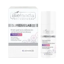 SUPREMELAB KREM POD OCZY ODŻYWCZO-PRZECIWZMARSZCZKOWY Z RETINALEM 15ml SUPREMELAB KREM POD OCZY ODŻYWCZO-PRZECIWZMARSZCZKOWY Z RETINALEM 15ml