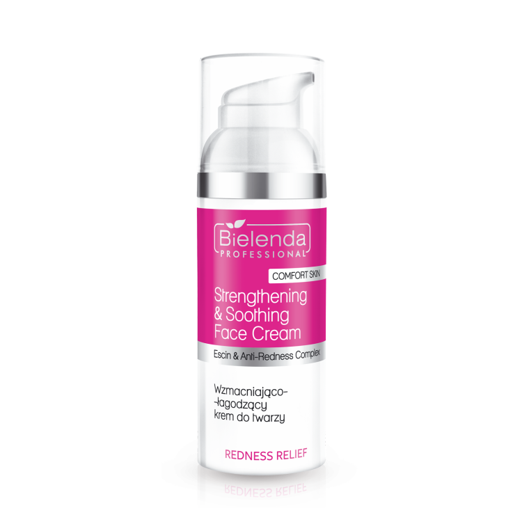 BIELENDA PROFESSIONAL REDNESS RELIEF WZMACNIAJĄCO-ŁAGODZĄCY KREM NA NACZYNKA 50ML BIELENDA PROFESSIONAL REDNESS RELIEF WZMACNIAJĄCO-ŁAGODZĄCY KREM NA NACZYNKA 50ML