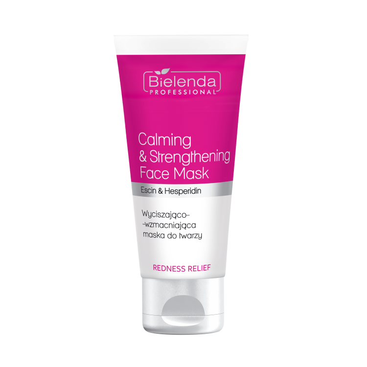 BIELENDA PROFESSIONAL REDNESS RELIEF WYCISZAJĄCO-WZMACNIAJĄCA MASKA NA NACZYNKA 150ML BIELENDA PROFESSIONAL REDNESS RELIEF WYCISZAJĄCO-WZMACNIAJĄCA MASKA NA NACZYNKA 150ML