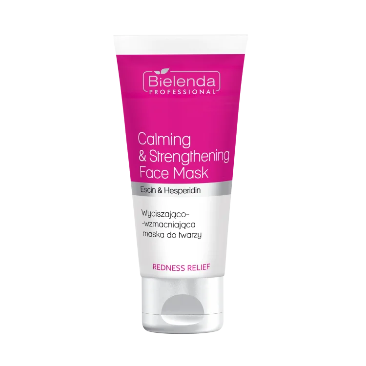BIELENDA PROFESSIONAL REDNESS RELIEF WYCISZAJĄCO-WZMACNIAJĄCA MASKA NA NACZYNKA 150ML BIELENDA PROFESSIONAL REDNESS RELIEF WYCISZAJĄCO-WZMACNIAJĄCA MASKA NA NACZYNKA 150ML