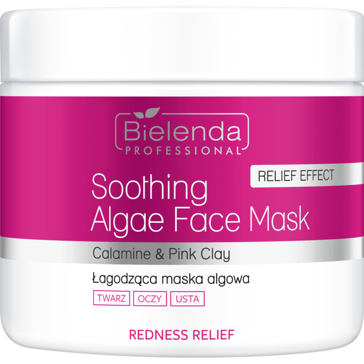 BIELENDA PROFESSIONAL REDNESS RELIEF ŁAGODZĄCA MASKA ALGOWA NA NACZYNKA 160G