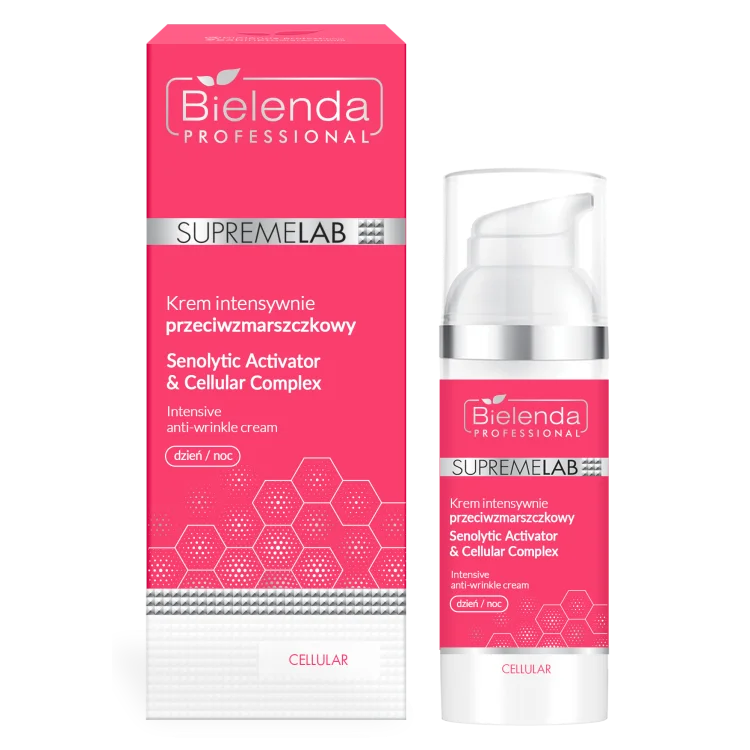 BIELENDA SUPREMELAB CELLULAR KREM INTENSYWNIE PRZECIWZMARSZCZKOWY SENOLYTIC ACTIVATOR & CELLULAR COMPLEX 50 ml