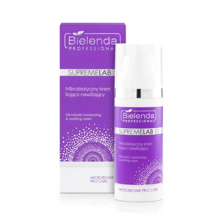 SUPREMELAB Microbiome Pro Care mikrobiotyczny krem łagodząco-nawilżający do twarzy 50 ml SUPREMELAB Microbiome Pro Care mikrobiotyczny krem łagodząco-nawilżający do twarzy 50 ml