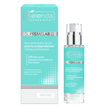 BIELENDA SUPREMELAB SKIN TONE SERUM SKONCENTROWANE PRZECIW PRZEBARWIENIOM RÓŻNEGO POCHODZENIA 30 ml BIELENDA SUPREMELAB SKIN TONE SERUM SKONCENTROWANE PRZECIW PRZEBARWIENIOM RÓŻNEGO POCHODZENIA 30 ml