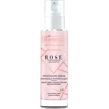 Bielenda  CRYSTAL GLOW ROSE QUARTZ Kryształowe serum nawilżająco-rozświetlające 30ml Bielenda  CRYSTAL GLOW ROSE QUARTZ Kryształowe serum nawilżająco-rozświetlające 30ml