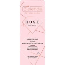 Bielenda  CRYSTAL GLOW ROSE QUARTZ Kryształowe serum nawilżająco-rozświetlające 30ml Bielenda  CRYSTAL GLOW ROSE QUARTZ Kryształowe serum nawilżająco-rozświetlające 30ml