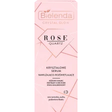 Bielenda  CRYSTAL GLOW ROSE QUARTZ Kryształowe serum nawilżająco-rozświetlające 30ml