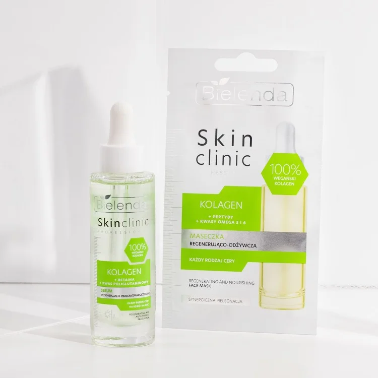 BIELENDA SKIN CLINIC PROFESSIONAL Maseczka regenerująco- odżywcza KOLAGEN 8g BIELENDA SKIN CLINIC PROFESSIONAL Maseczka regenerująco- odżywcza KOLAGEN 8g