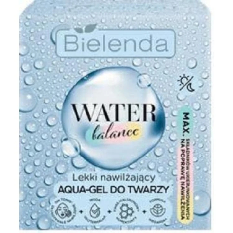 BIELENDA WATER BALANCE LEKKI NAWILŻAJĄCY AQUA-GEL DO TWARZY 50ML BIELENDA WATER BALANCE LEKKI NAWILŻAJĄCY AQUA-GEL DO TWARZY 50ML