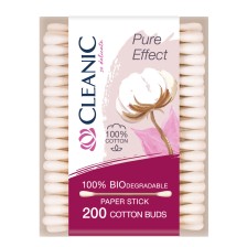 Cleanic Pure Effect Higieniczne patyczki kosmetyczne 200 sztuk Cleanic Pure Effect Higieniczne patyczki kosmetyczne 200 sztuk