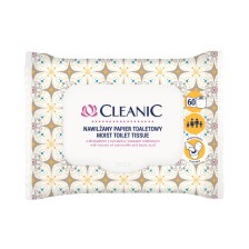 Cleanic Nawilżany Papier Toaletowy Rumianek 60Szt. Cleanic Nawilżany Papier Toaletowy Rumianek 60Szt.