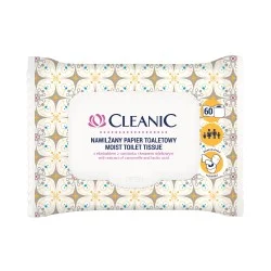 Cleanic Nawilżany Papier Toaletowy Rumianek 60Szt. Cleanic Nawilżany Papier Toaletowy Rumianek 60Szt.