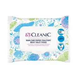 Cleanic Nawilżany Papier Toaletowy Rumianek 60Szt. Cleanic Nawilżany Papier Toaletowy Rumianek 60Szt.