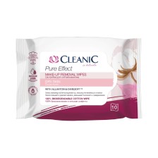 CLEANIC PURE EFFECT CHUSTECZKI DO DEMAKIJAŻU DO CERY SUCHEJ 10szt CLEANIC PURE EFFECT CHUSTECZKI DO DEMAKIJAŻU DO CERY SUCHEJ 10szt