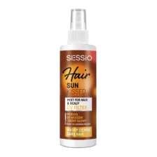 Chantal sessio SUN KISSED mgiełka do włosów z filtrem UV do ciemnych włosów 200ml