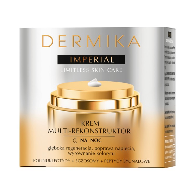 DERMIKA IMPERIAL KREM MULTI - REKONSTRUKTOR NA NOC 50ML DERMIKA IMPERIAL KREM MULTI - REKONSTRUKTOR NA NOC 50ML