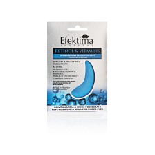 EFEKTIMA RETINOL & WITAMINY HYDROŻELOWE PŁATKI POD OCZY REWITALIZACJA & CIENIE POD OCZAMI 1 para EFEKTIMA RETINOL & WITAMINY HYDROŻELOWE PŁATKI POD OCZY REWITALIZACJA & CIENIE POD OCZAMI 1 para