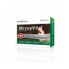ERBAFARM Skrzypbella - Skrzyp + Biotyna + Bambus 60 tabletek ERBAFARM Skrzypbella - Skrzyp + Biotyna + Bambus 60 tabletek