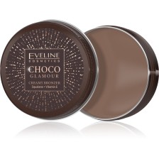 EVELINE CHOCO GLAMOUR LEKKI KREMOWY BRONZER ZE SKWALANEM I IWITAMINĄ no.02 E 2OG EVELINE CHOCO GLAMOUR LEKKI KREMOWY BRONZER ZE SKWALANEM I IWITAMINĄ no.02 E 2OG