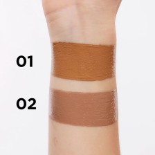EVELINE CHOCO GLAMOUR LEKKI KREMOWY BRONZER ZE SKWALANEM I IWITAMINĄ no.02 E 2OG EVELINE CHOCO GLAMOUR LEKKI KREMOWY BRONZER ZE SKWALANEM I IWITAMINĄ no.02 E 2OG