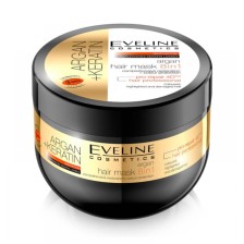Eveline Cosmetics Argan + Keratyna Maska do Włosów 8w1 300ml Eveline Cosmetics Argan + Keratyna Maska do Włosów 8w1 300ml