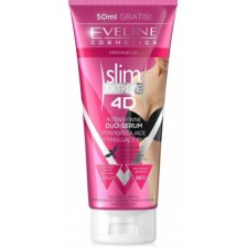 Eveline Slim Extreme 4D Intensywne Serum powiększające i poprawiające strukturę biustu 250ml Eveline Slim Extreme 4D Intensywne Serum powiększające i poprawiające strukturę biustu 250ml