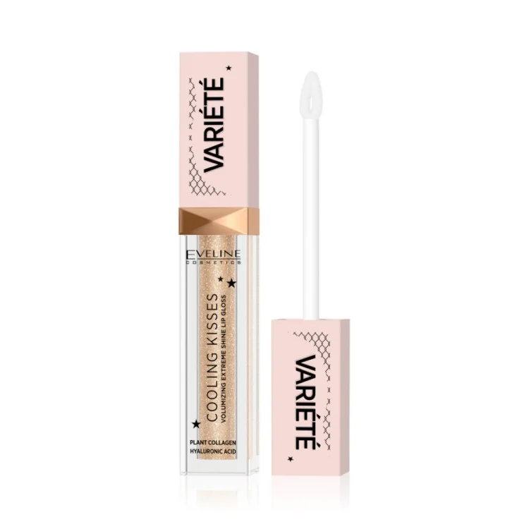 EVELINE VARIETE COOLING KISSES  BŁYSZCZYK DO UST NR 01 6,8ml