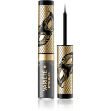 EVELINE VARIETE BŁYSZCZĄCY WODOODPORNY EYELINER W KAŁAMARZU no.04 SILVER DUST 4ml EVELINE VARIETE BŁYSZCZĄCY WODOODPORNY EYELINER W KAŁAMARZU no.04 SILVER DUST 4ml