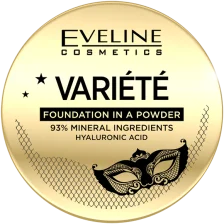 Eveline Variete 93% Naturalne Składniki Mineralny Podkład Pudrowy 03 LIGHT VANILLA 8g