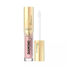 Eveline Diamond Glow blyszczyk  do ust z kwasem hialuronowym No 03 Lody karmelowe 4,5ml Eveline Diamond Glow blyszczyk  do ust z kwasem hialuronowym No 03 Lody karmelowe 4,5ml