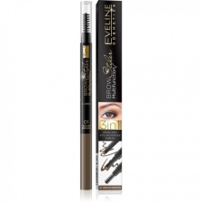 EVELINE BROW STYLER WIELOFUNKCYJNA KREDKA DO BRWI 3W1 01 ŚREDNI BRĄZ EVELINE BROW STYLER WIELOFUNKCYJNA KREDKA DO BRWI 3W1 01 ŚREDNI BRĄZ