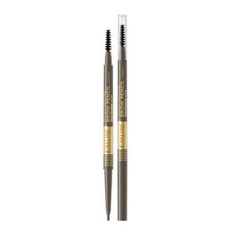 EVELINE MICRO PRECISE BROW PENCIL Ultraprecyzyjna kredka do brwi 01 TAUPE EVELINE MICRO PRECISE BROW PENCIL Ultraprecyzyjna kredka do brwi 01 TAUPE