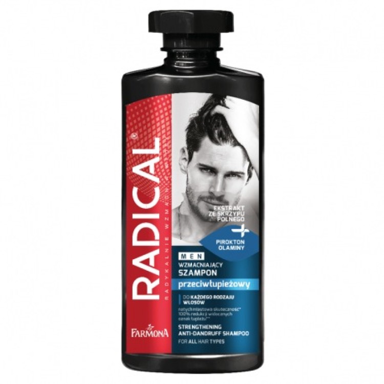 FARMONA RADICAL MEN Przeciwłupieżowy szampon wzmacniający 400ml