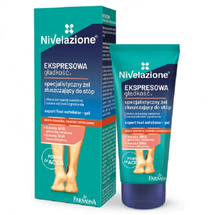 Farmona NIVELAZIONE Specjalistyczny żel złuszczający do stóp 50ml Farmona NIVELAZIONE Specjalistyczny żel złuszczający do stóp 50ml