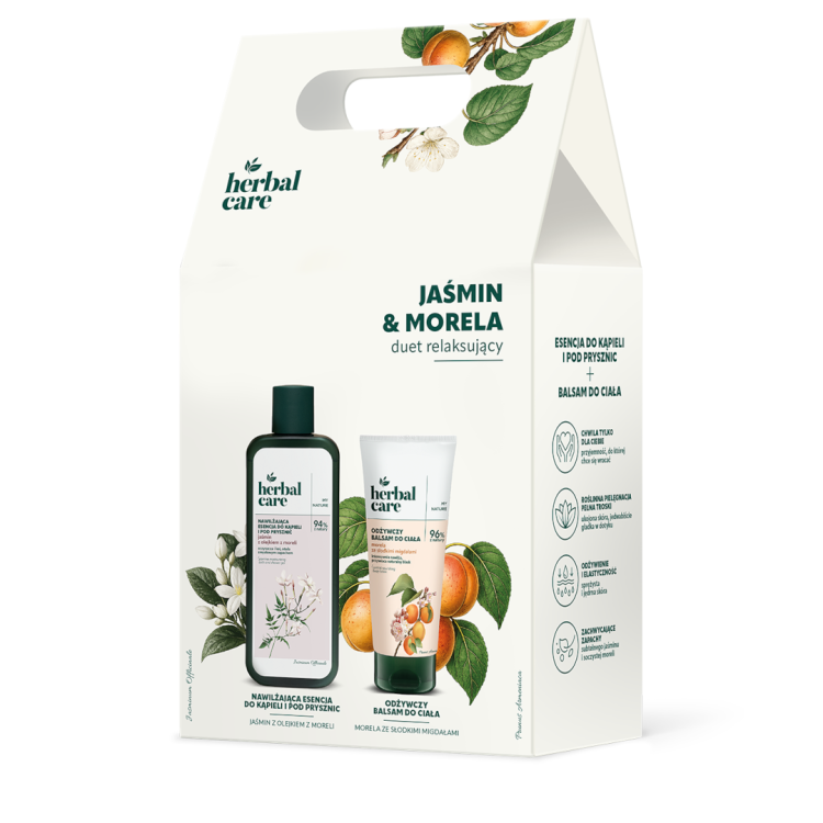 FARMONA HERBAL CARE Zestaw pielęgnacja ciała Jaśmin& Morela (kąpiel+balsam) FARMONA HERBAL CARE Zestaw pielęgnacja ciała Jaśmin& Morela (kąpiel+balsam)